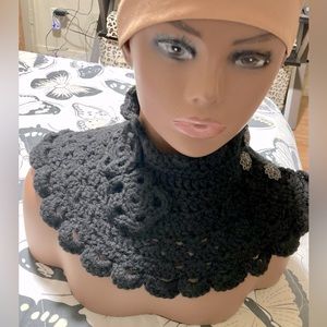 Handmade crochet neck scarf